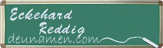 Eckehard Reddig Visitenkarte